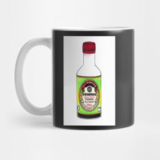 Soy Sauce bottle illustration Mug